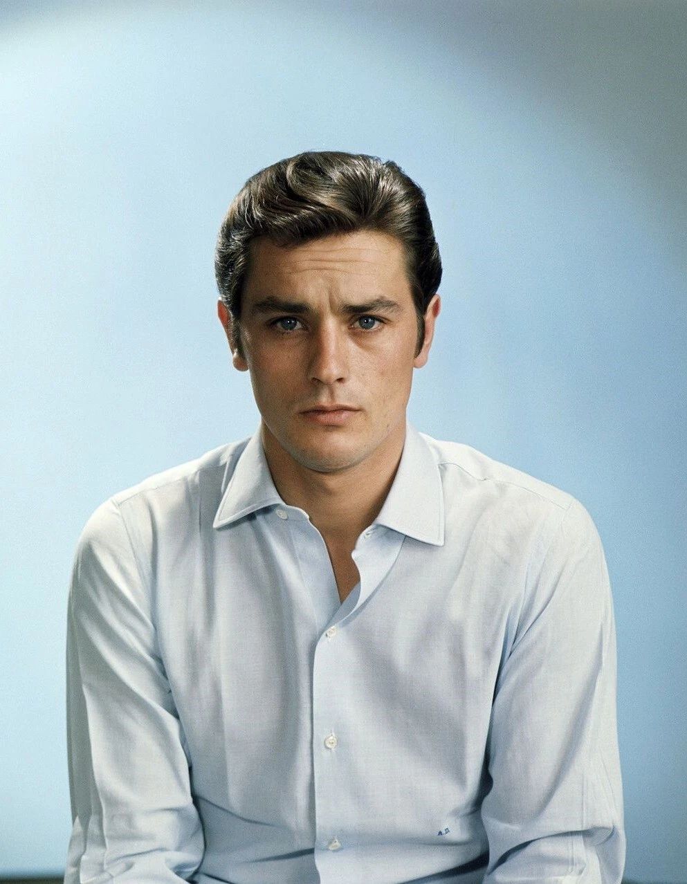 French Actor Alain Delon Publicity Picture Keychain Keychain Print