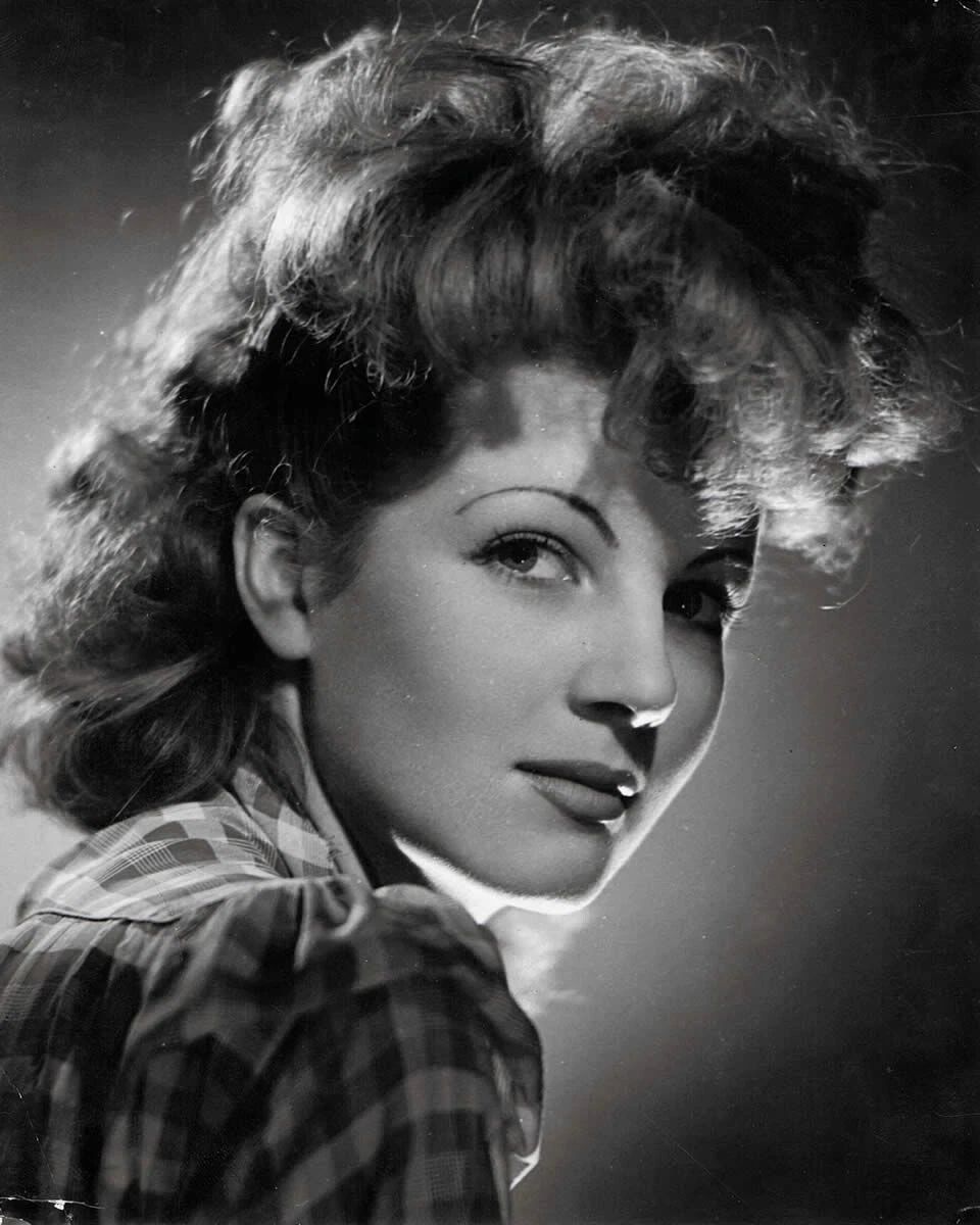 French Actress Corinne Calvet Publicity Picture Poster Photo