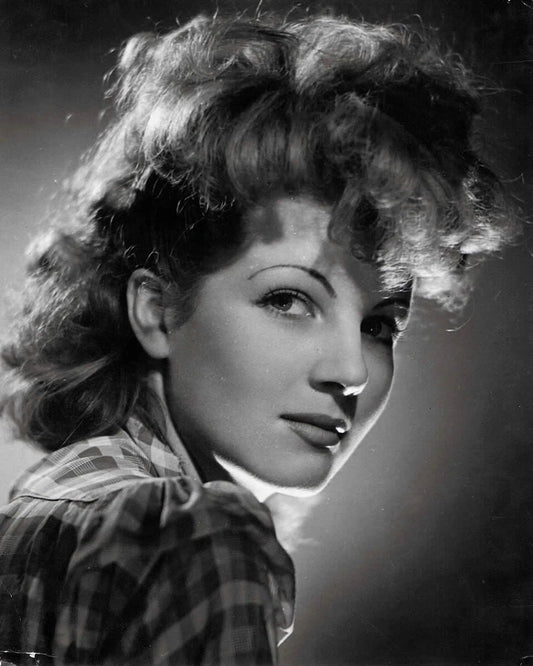 French Actress Corinne Calvet Publicity Picture Poster Photo