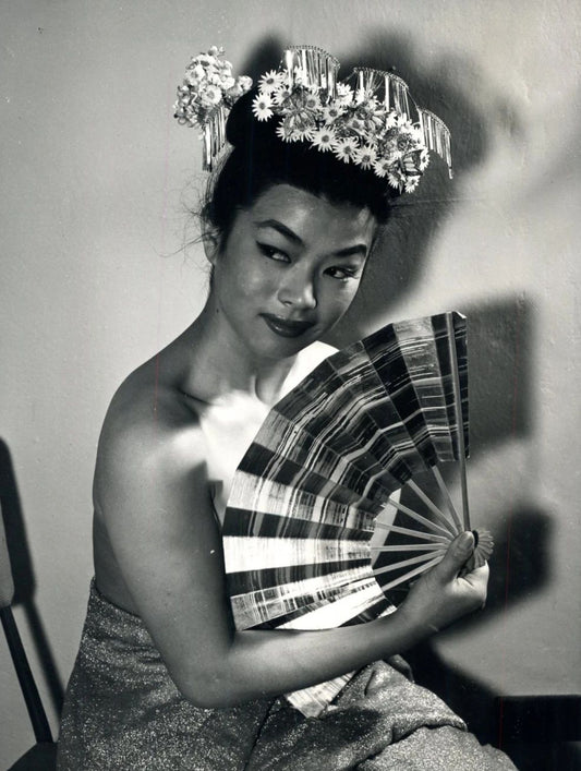 French Japanese Actress Yoko Tani 1958 Picture Magnet Print
