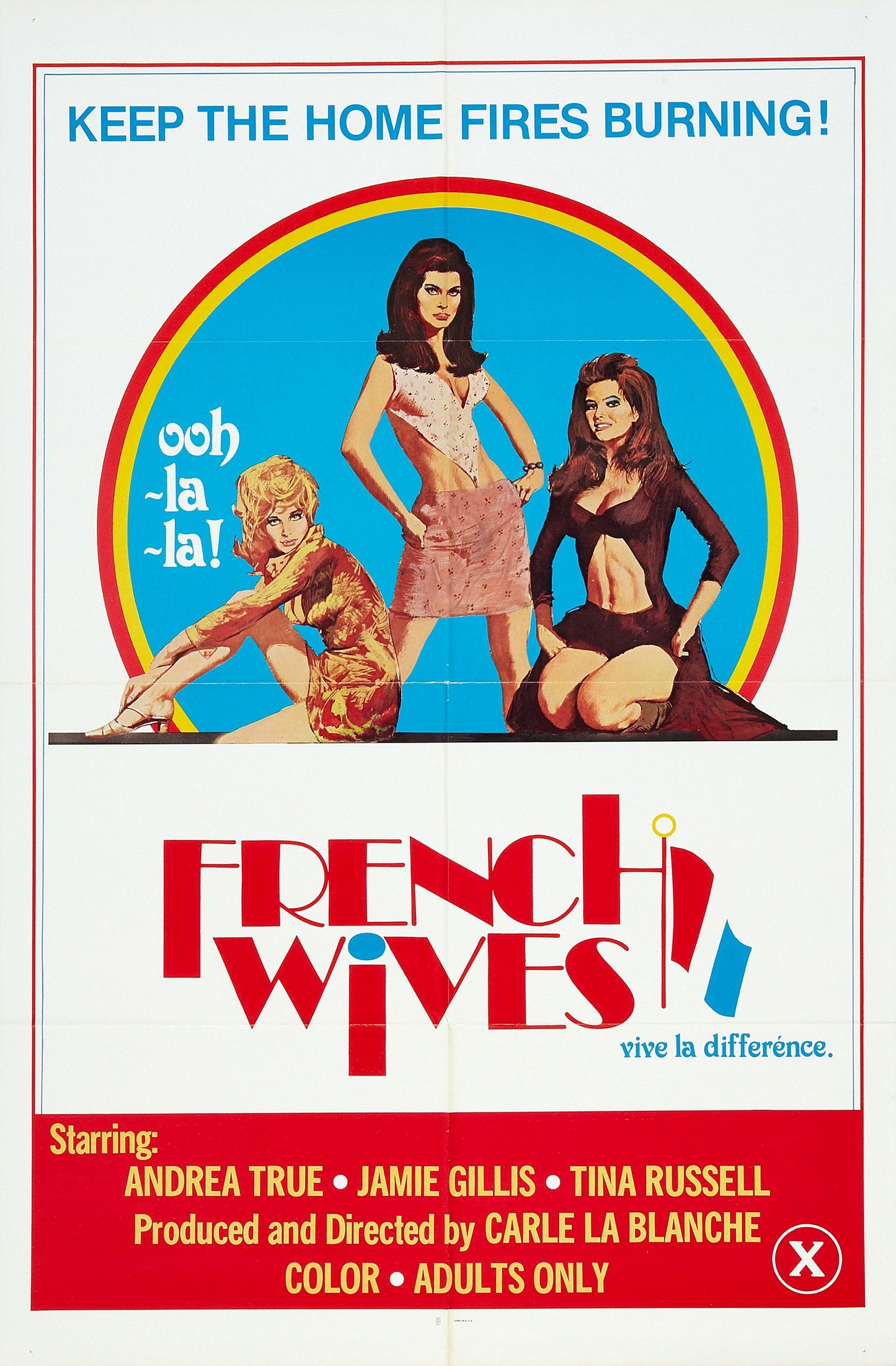 French Wives 01 Movie Keychain