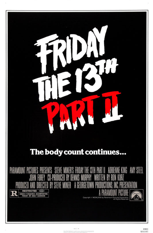 Friday 13Th 2 01 Movie Magnet