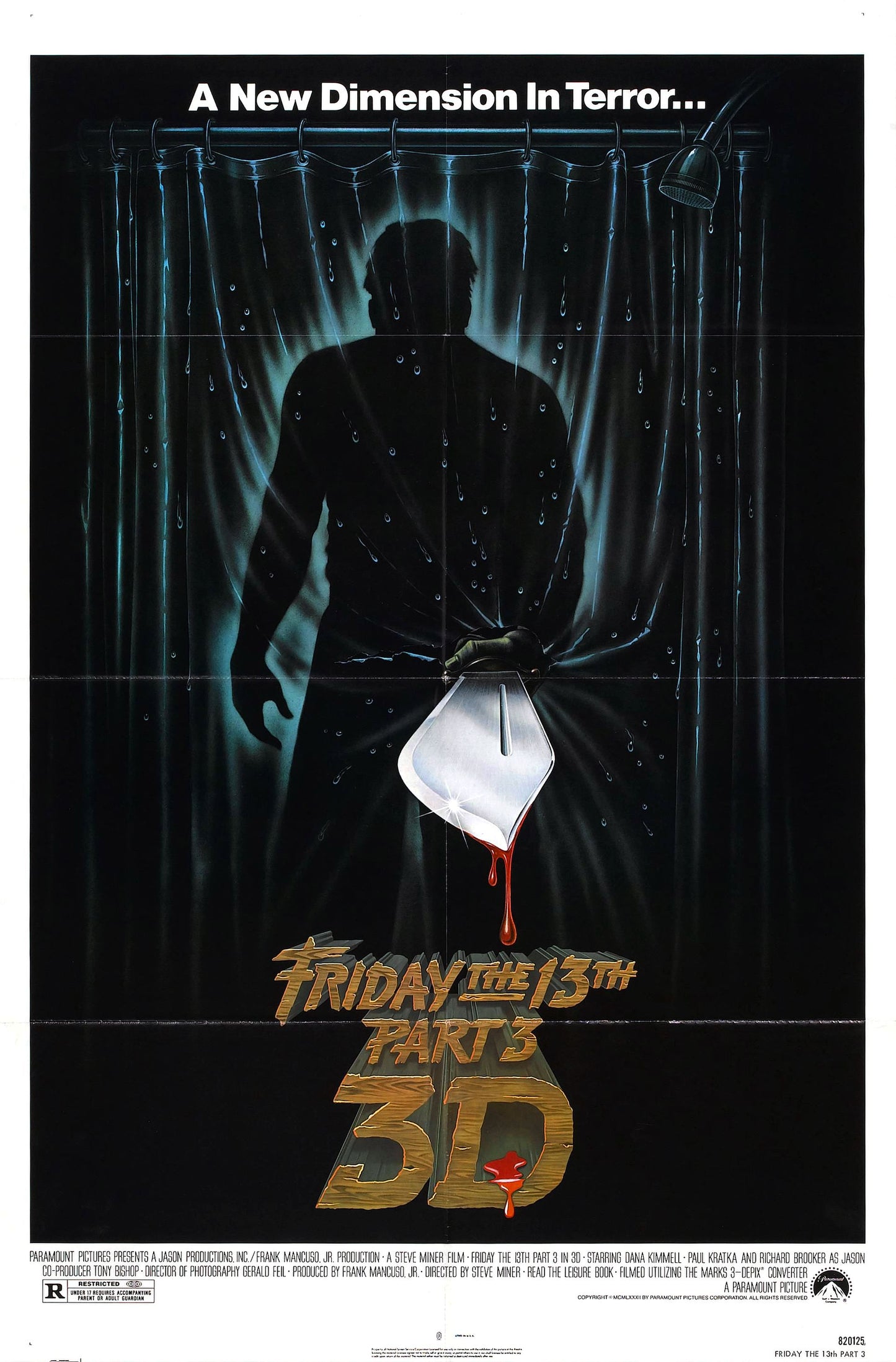 Friday 13Th 3 01 Movie Magnet