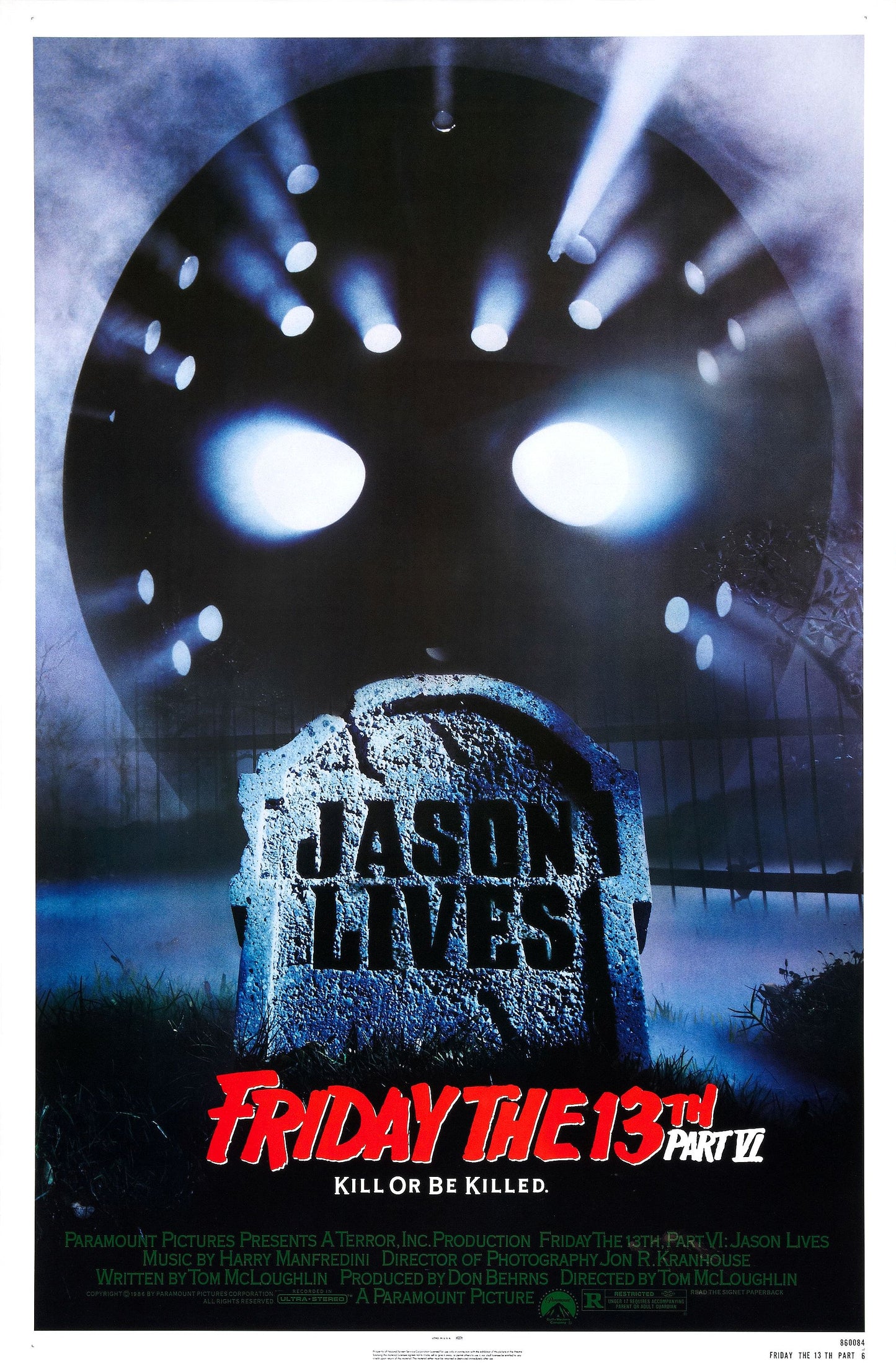 Friday 13Th 6 01 Movie Magnet