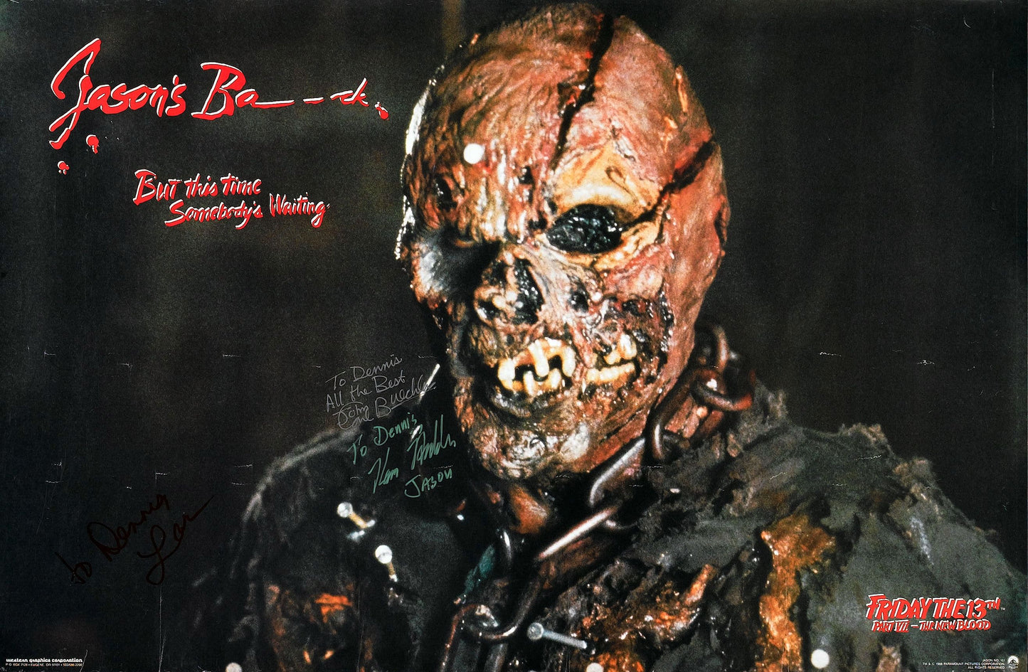 Friday 13Th 7 02 Movie Magnet