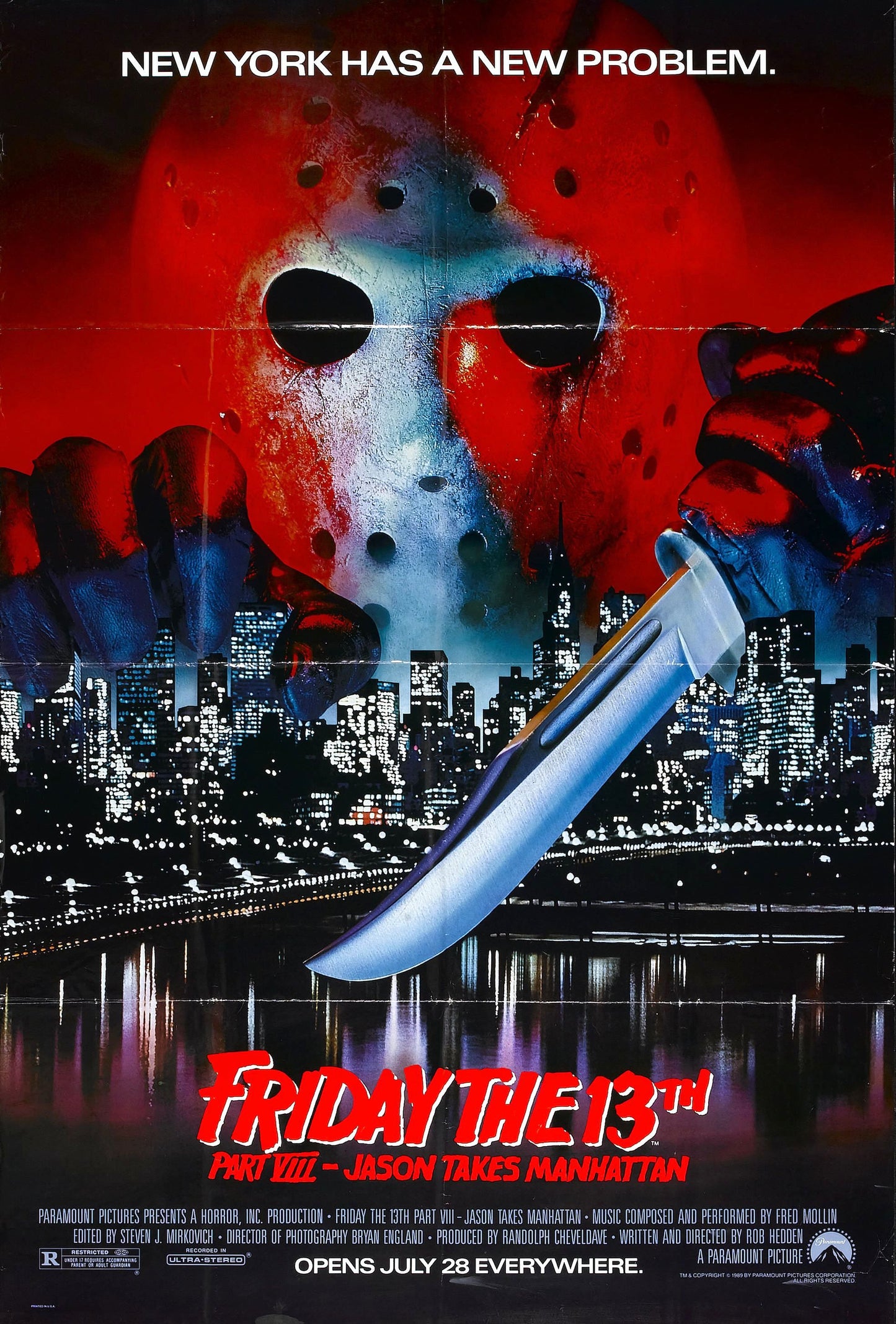 Friday 13Th 8 01 Movie Magnet