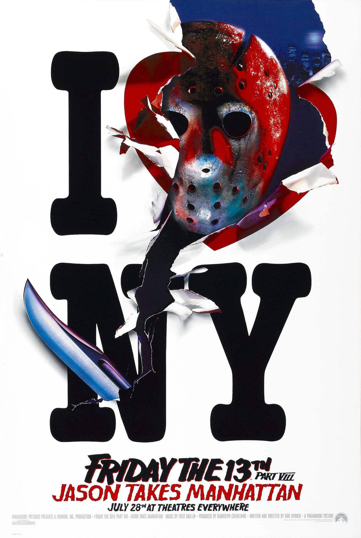 Friday 13Th 8 02 Movie Magnet