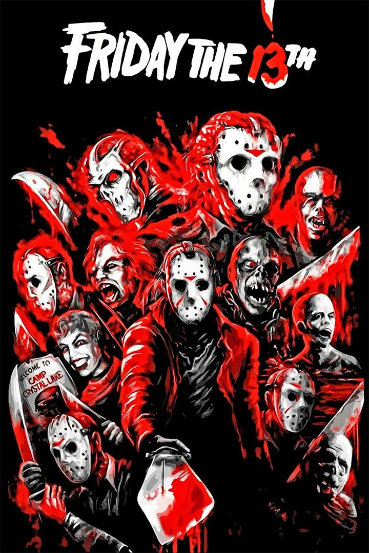 Friday The 13Th Movie Thriller Excitement Print Wall Home Decor Jigsaw Puzzle