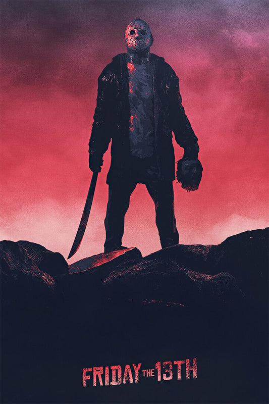 Friday The 13Th Vintage Classic Horror Movie Jigsaw Puzzle