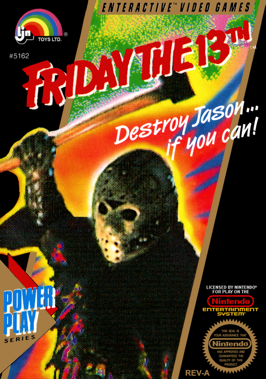 Friday The 13Th (Usa) Nes Print Poster