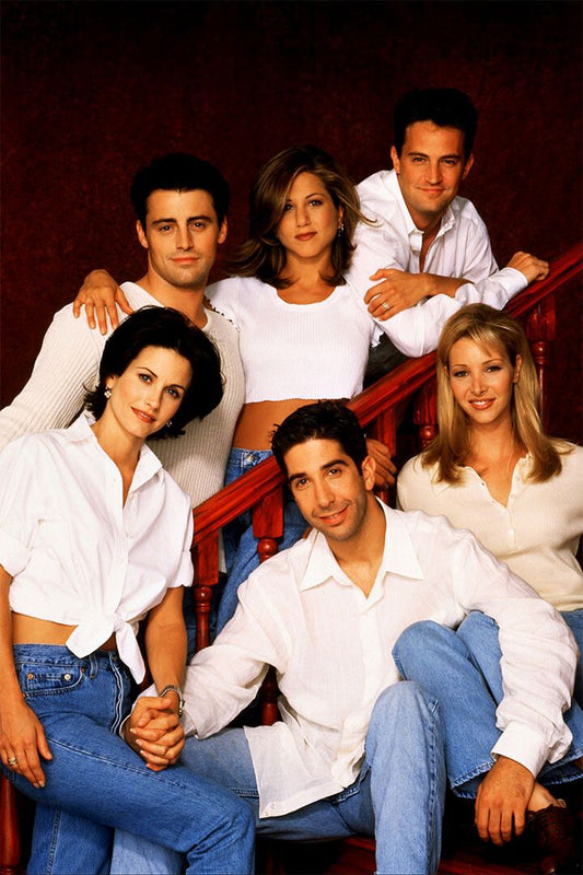Friends Tv Show Classic Movie Lives Print Painting Jigsaw Puzzle