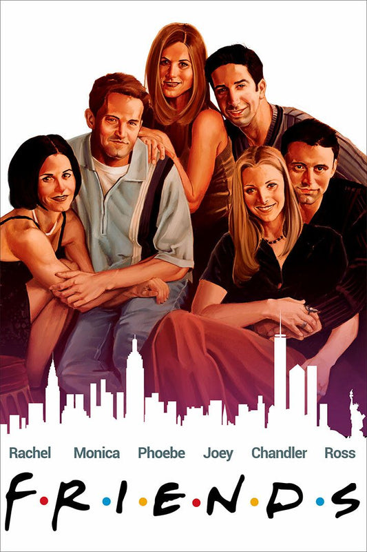 Friends Tv Show Classic Movie Romantic Comedy Jigsaw Puzzle