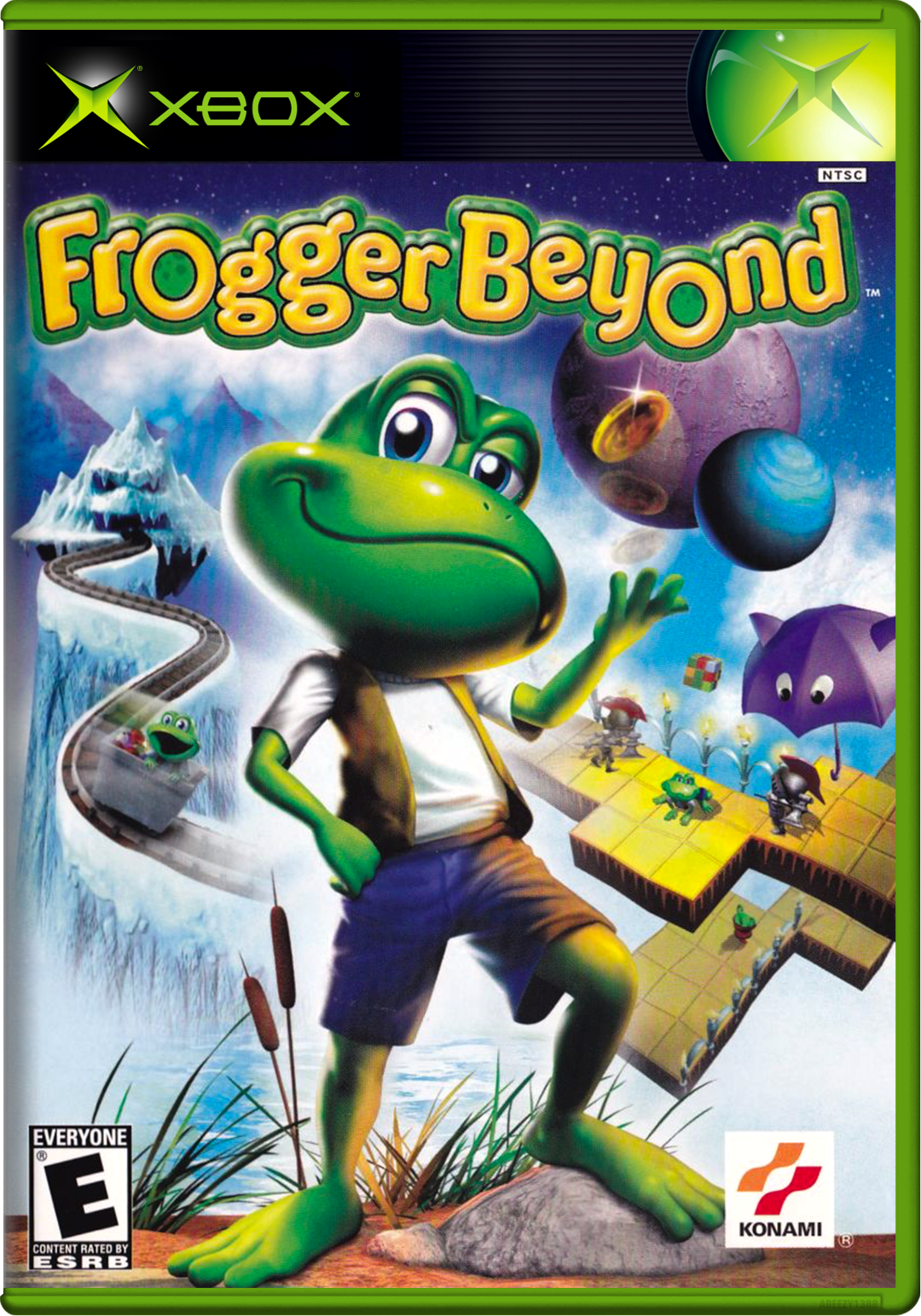 Frogger Beyond Xbox Keychain