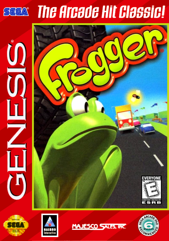 Frogger (Usa) Genesis Print Poster