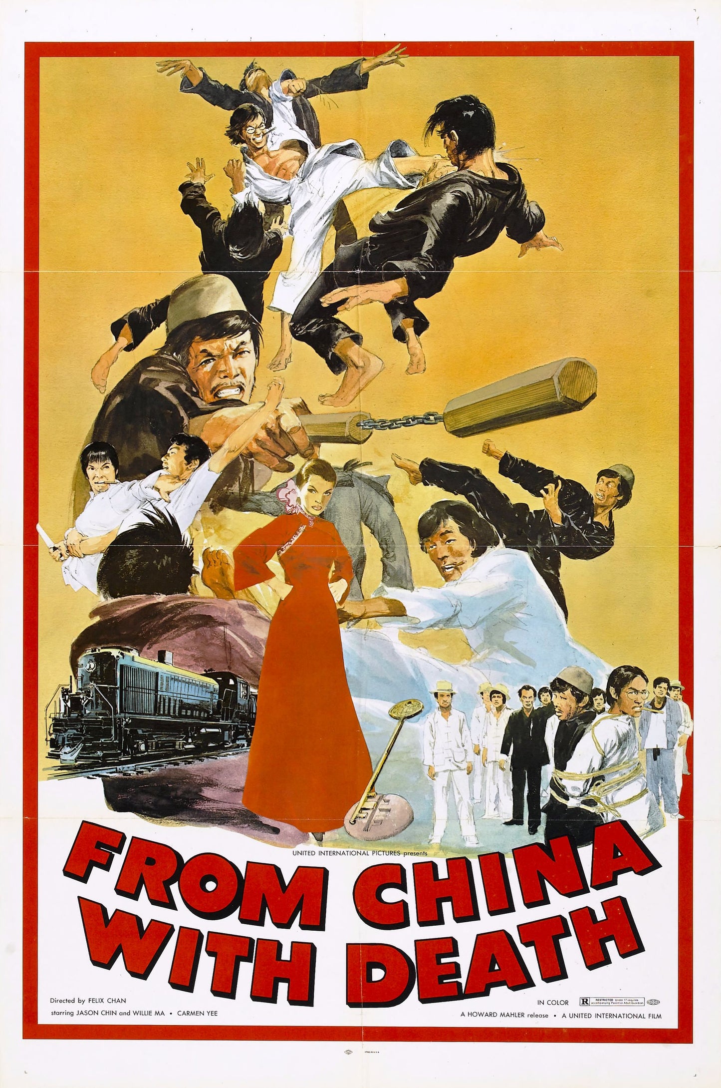 From China With Death 01 Movie Keychain