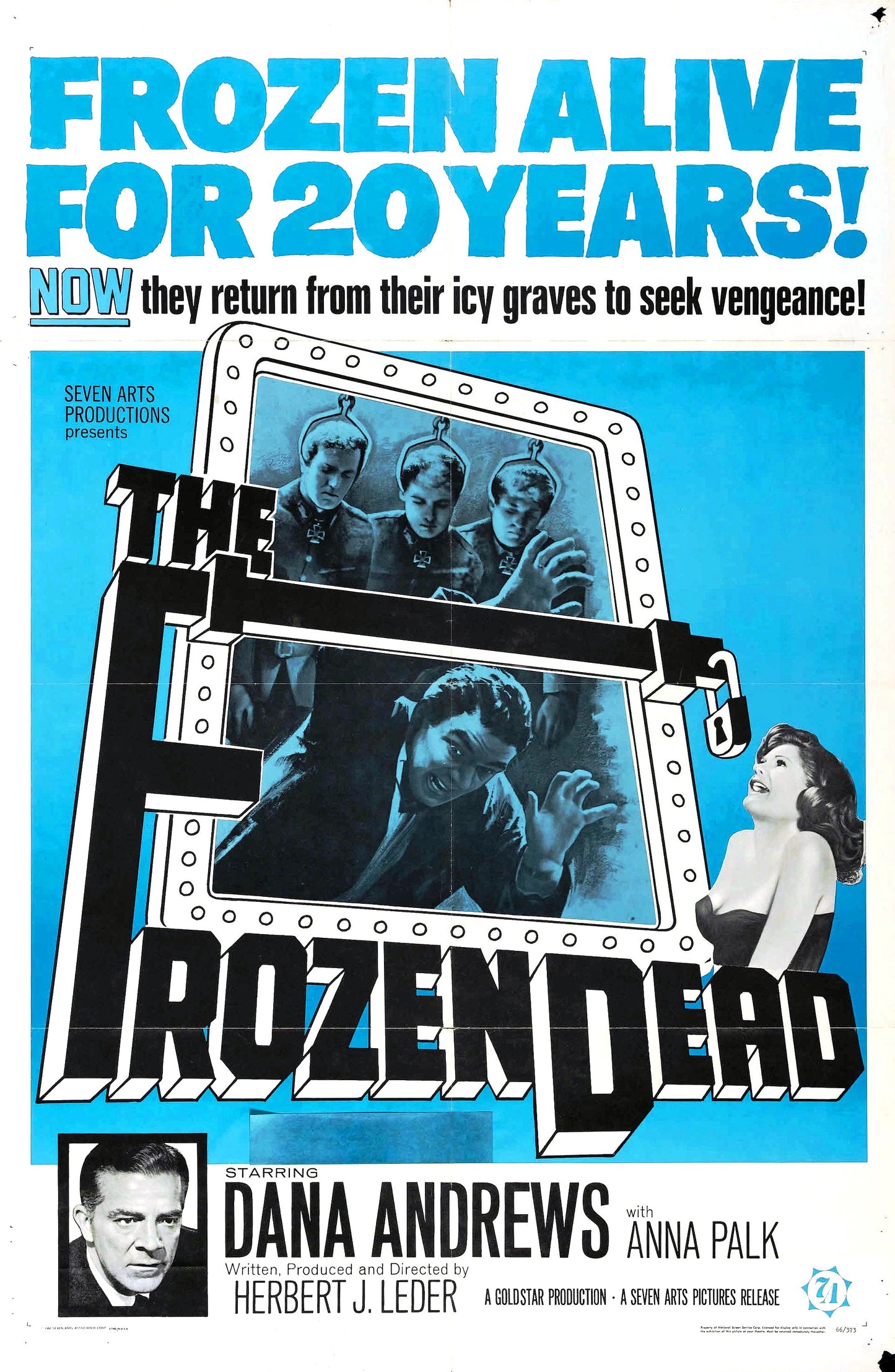 Frosen Dead 01 Movie Magnet