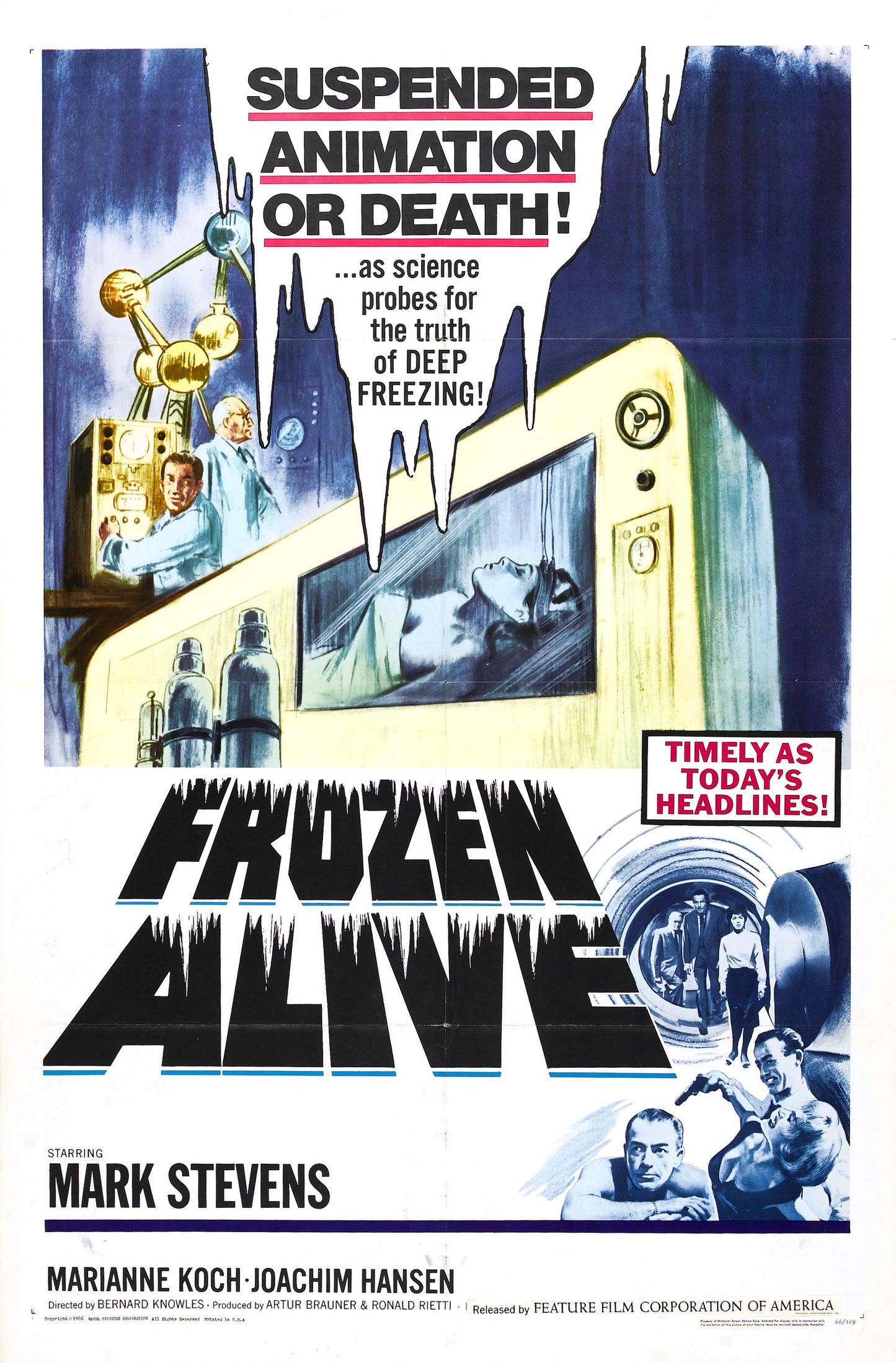 Frozen Alive 01 Movie Keychain
