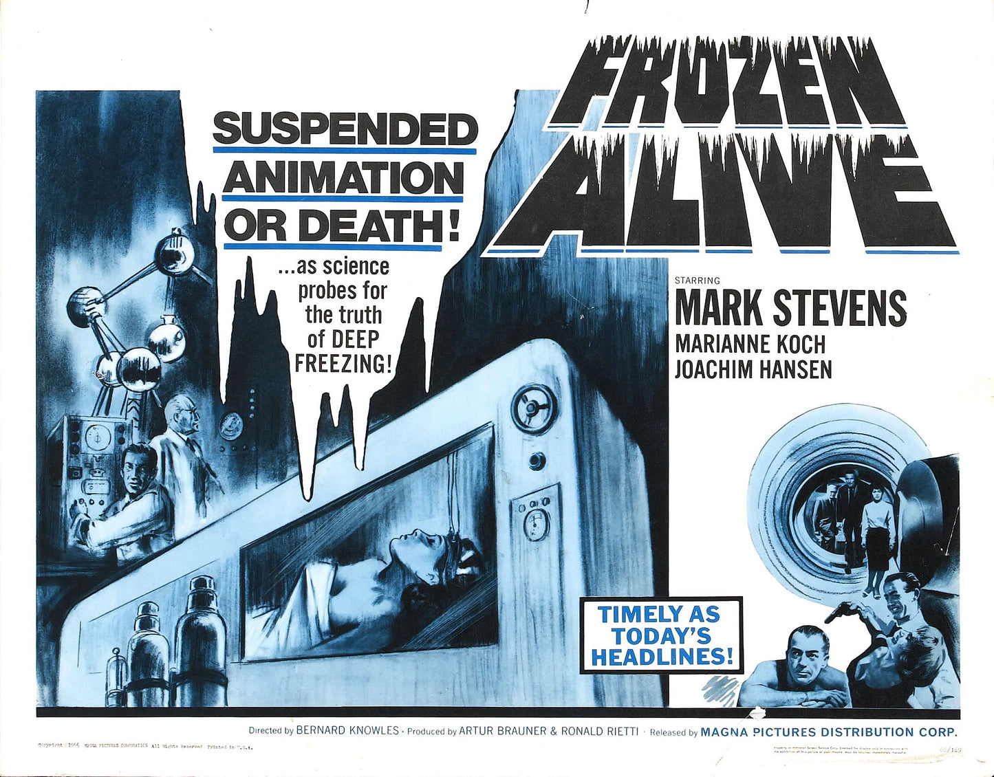Frozen Alive 02 Movie Magnet