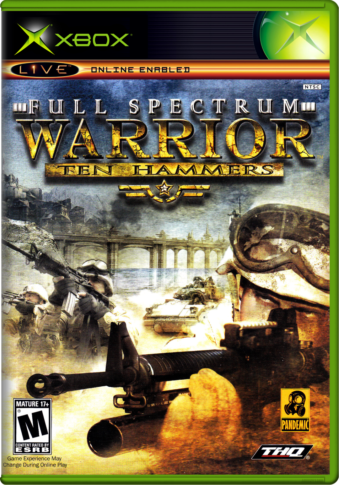 Full Spectrum Warrior Ten Hammers Xbox Print Poster