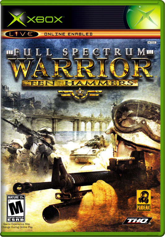 Full Spectrum Warrior Ten Hammers Xbox Print Poster