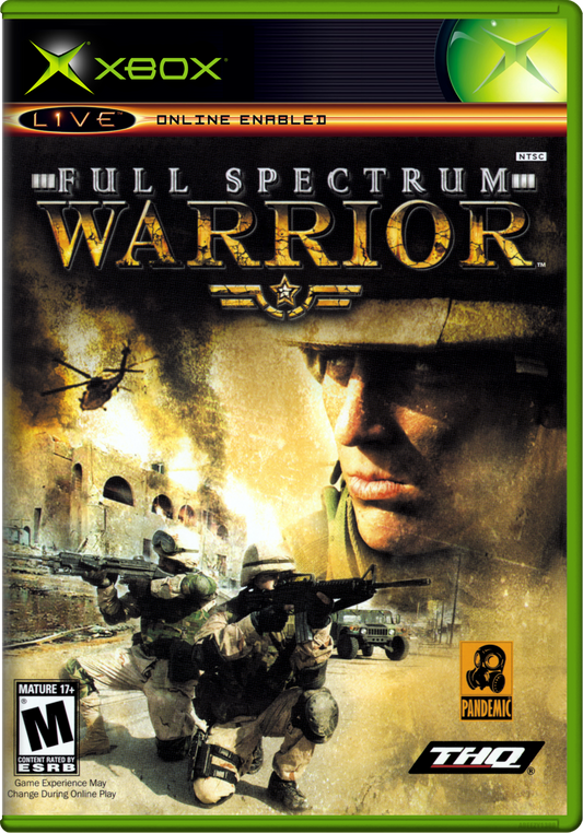 Full Spectrum Warrior Xbox Print Poster