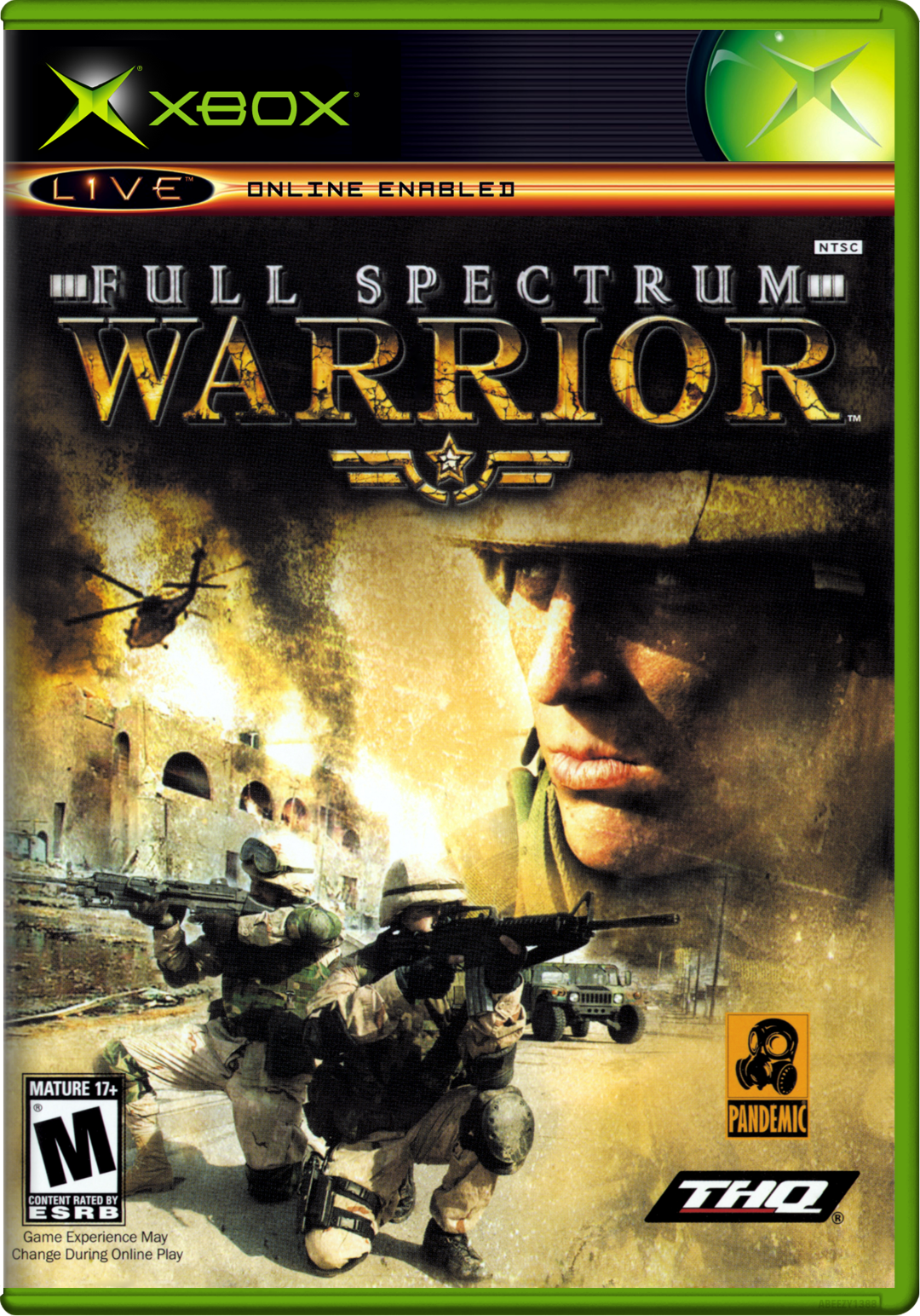 Full Spectrum Warrior Xbox Keychain