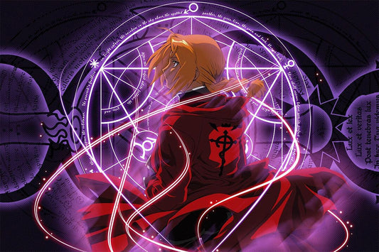 Fullmetal Alchemist Animation Action Adventure Wall Home Decor Jigsaw Puzzle