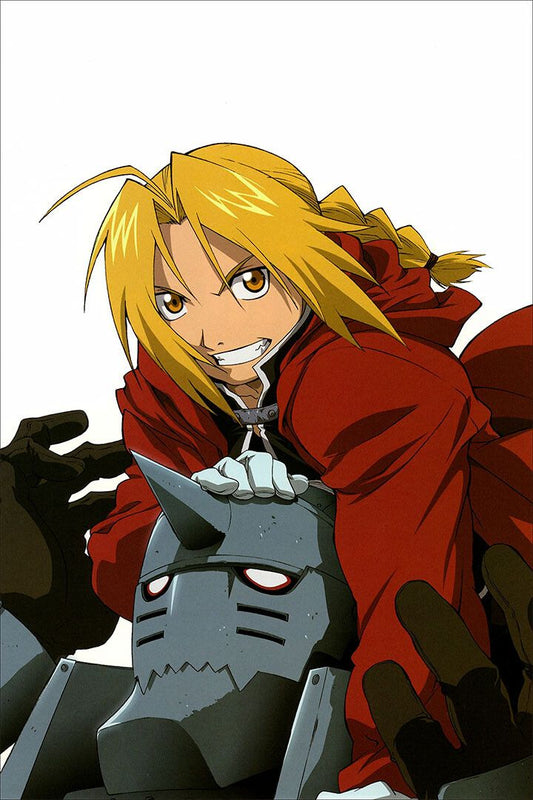 Fullmetal Alchemist Animation Excitement Print Wall Home Decor Jigsaw Puzzle