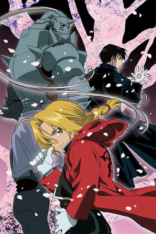 Fullmetal Alchemist Edward Elric Action Animation Jigsaw Puzzle
