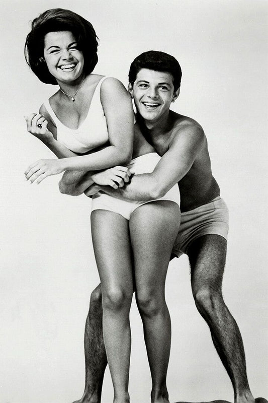 Funicello And Avalon In Beach Party Movie Comedy Jigsaw Puzzle