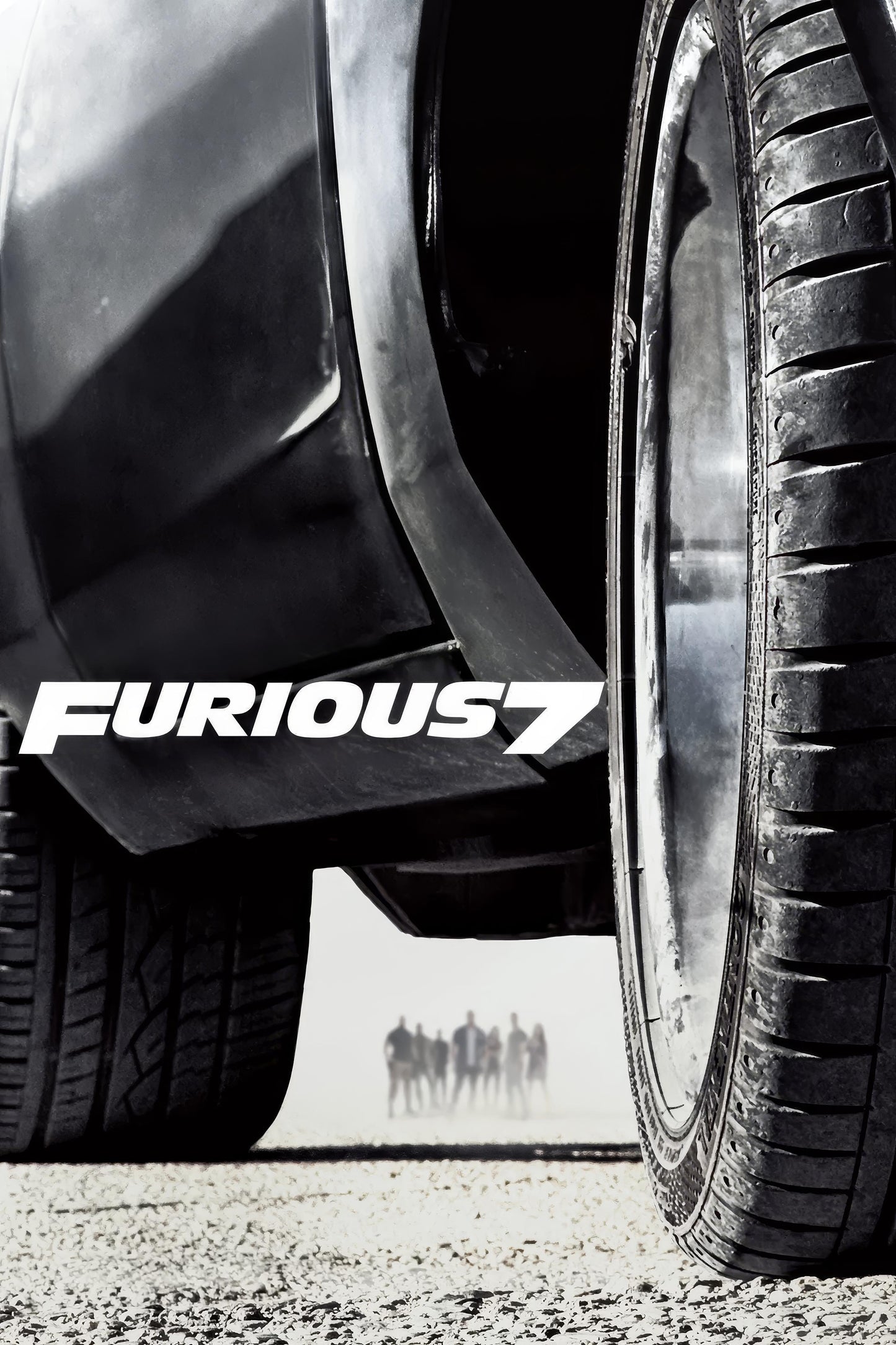 Furious 7 (2015) Movie Keychain