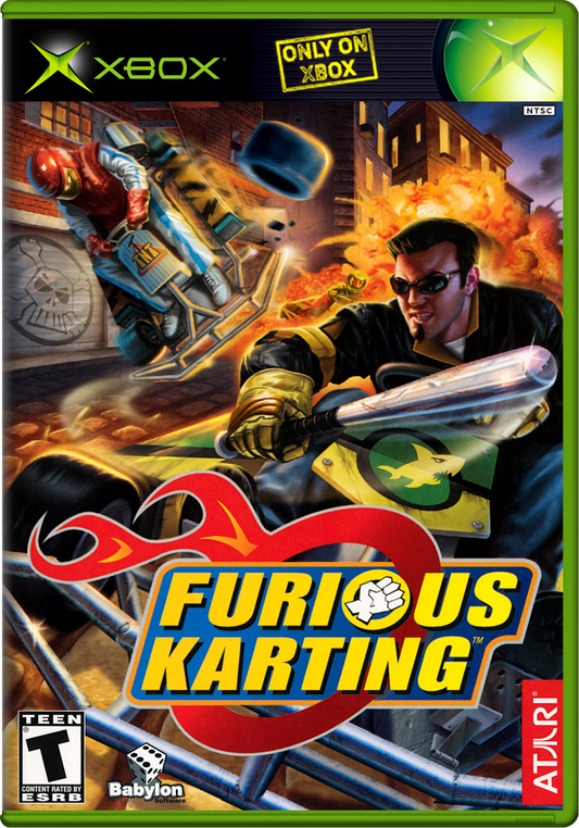 Furious Karting Xbox Print Poster