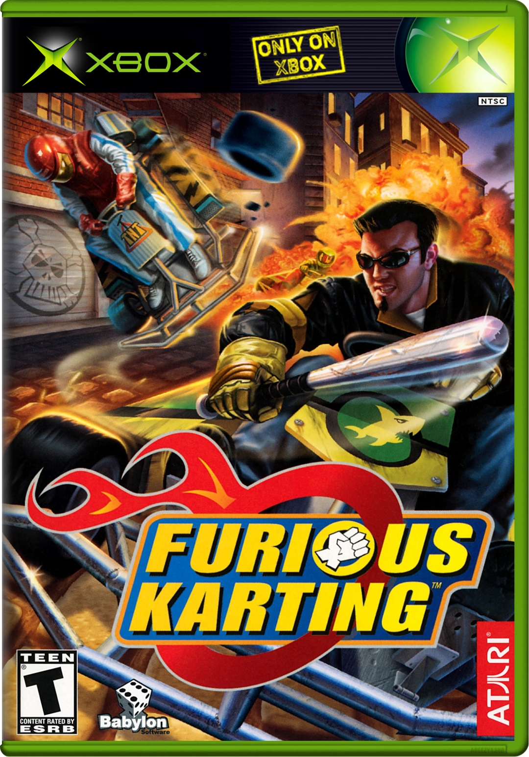Furious Karting Xbox Keychain