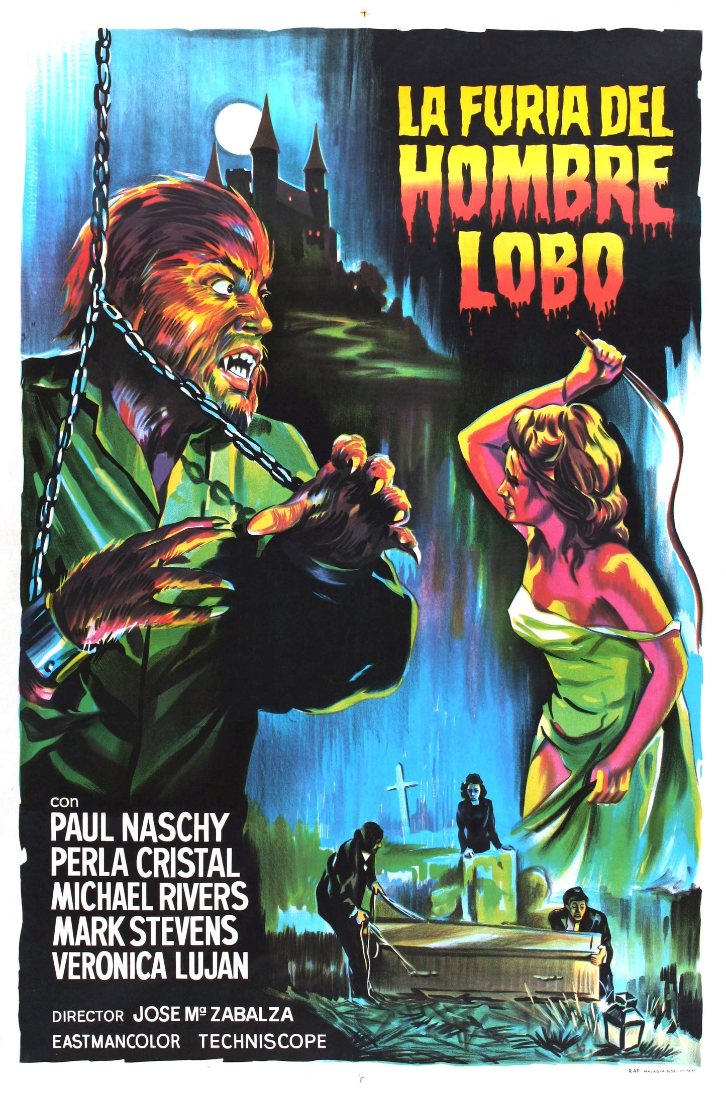 Fury Of Wolfman 01 Movie Magnet