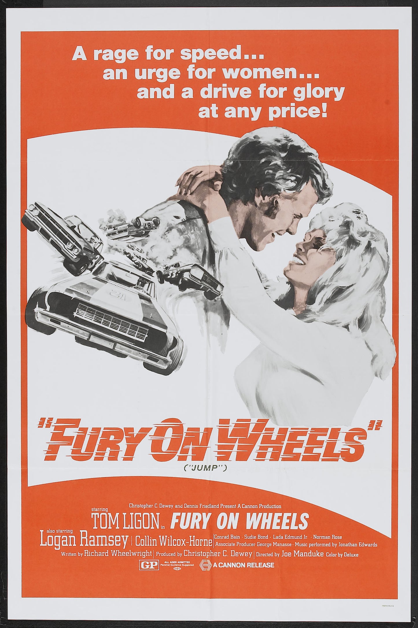 Fury On Wheels 01 Movie Magnet