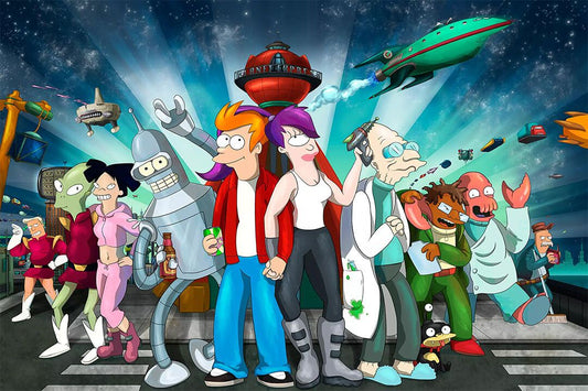 Futurama Tv Show Series Animation Comedy Jigsaw Puzzle