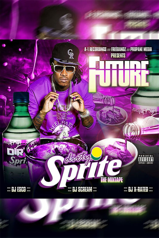 Future Dirty Sprite Music Album Painting Jigsaw Puzzle