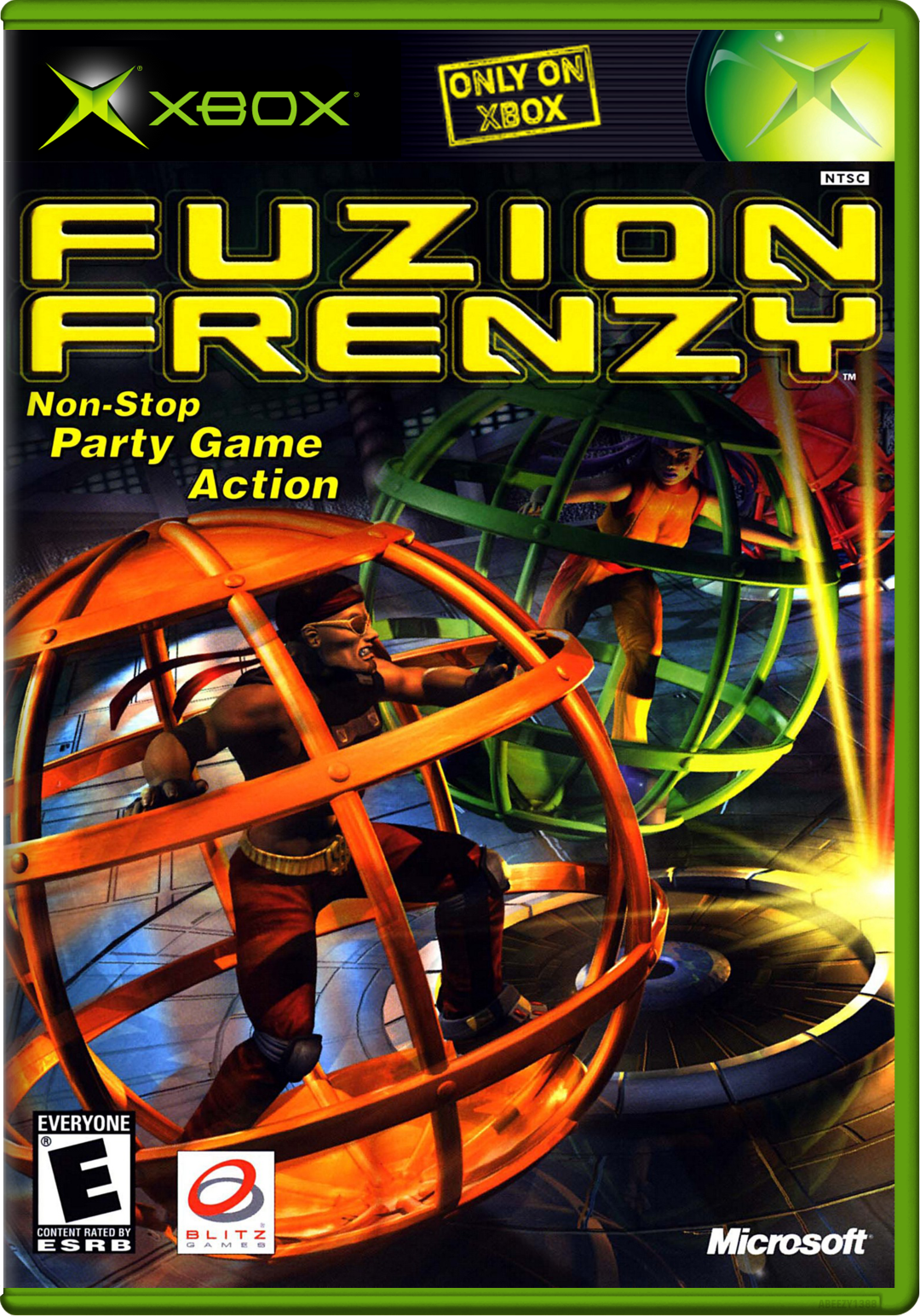 Fuzion Frenzy Xbox Print Poster