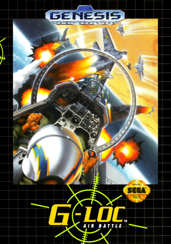 G Loc Air Battle (Usa) Genesis Print Poster