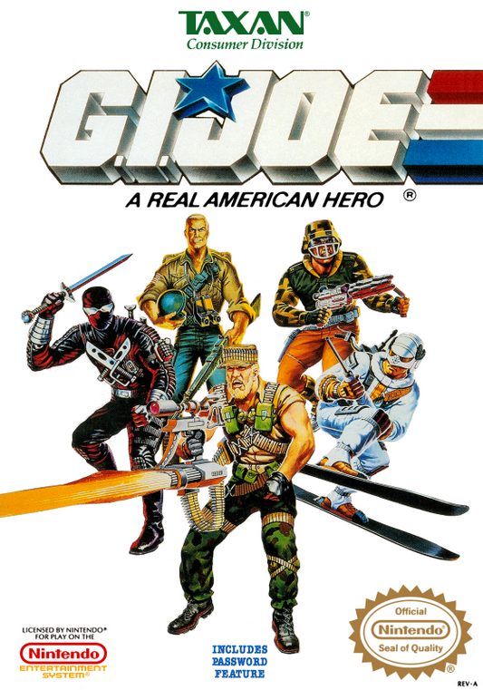 G.I. Joe A Real American Hero (Usa) Nes Print Poster