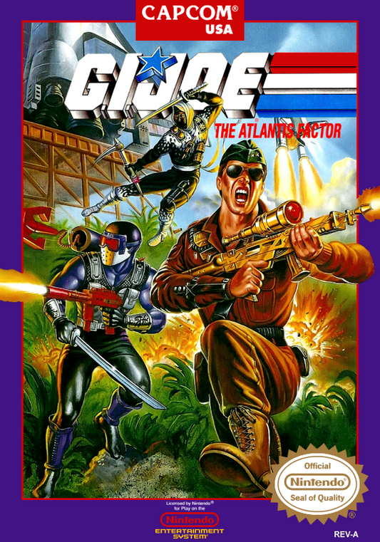 G.I. Joe The Atlantis Factor (Usa) Nes Print Poster