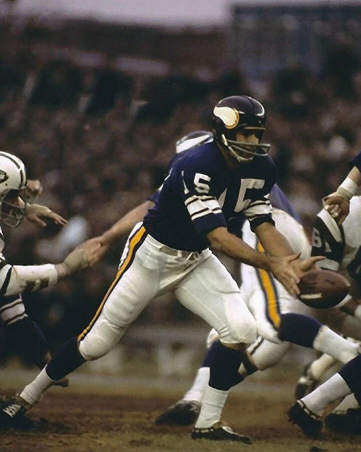 Gary Cuozzo Magnet Minnesota Vikings Picture Nfl Football Vs Jets