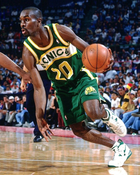 Gary Payton Photo Seattle Supersonics Sonics Basketball Nba
