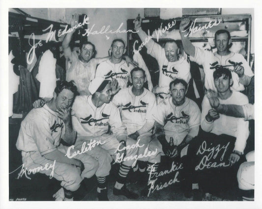 Gas House Gang Photo St. Louis Cardinals Baseball Picture Mlb