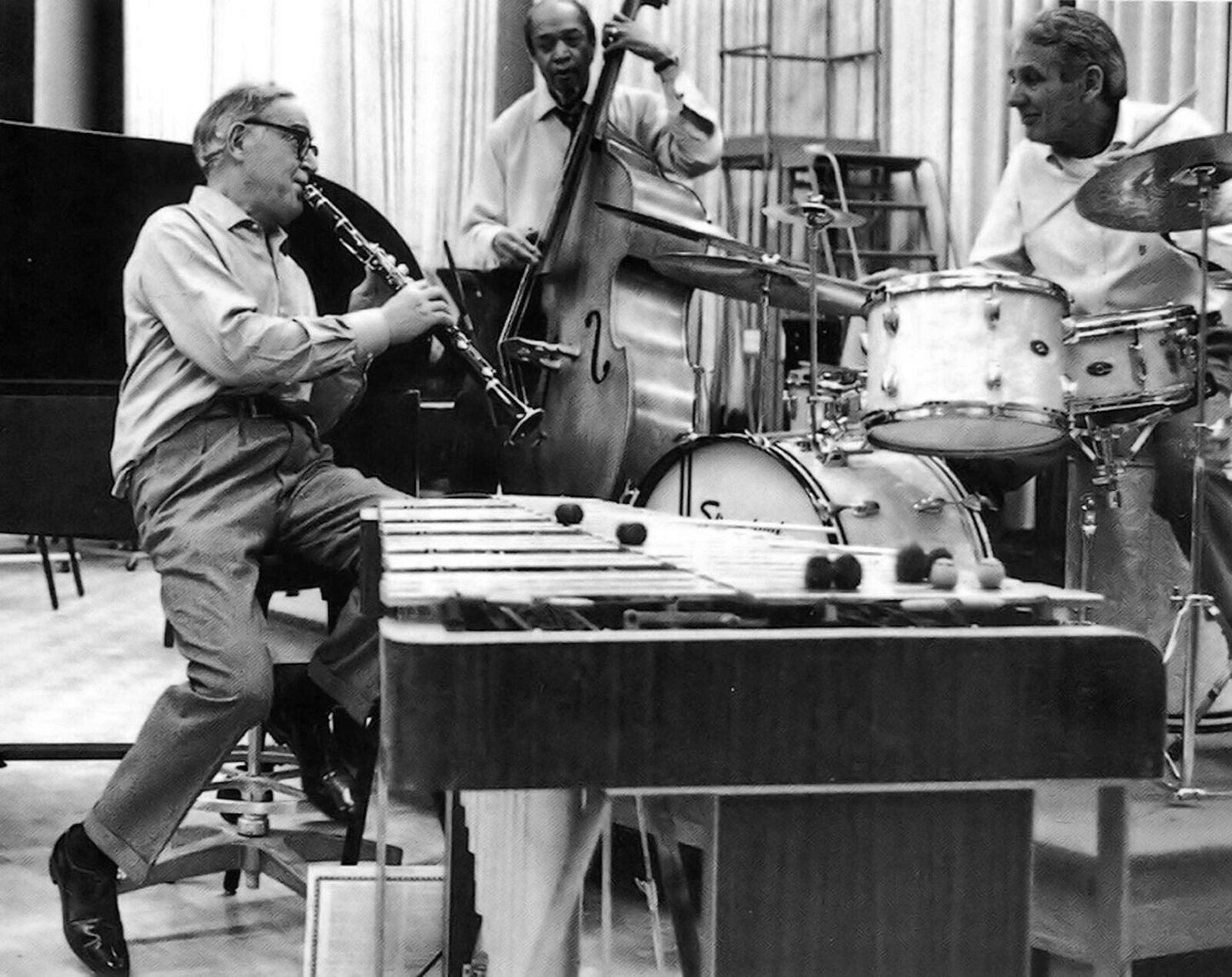Gene Krupa Slam Stewart Benny Goodman Jazz Classic Picture Keychain Print