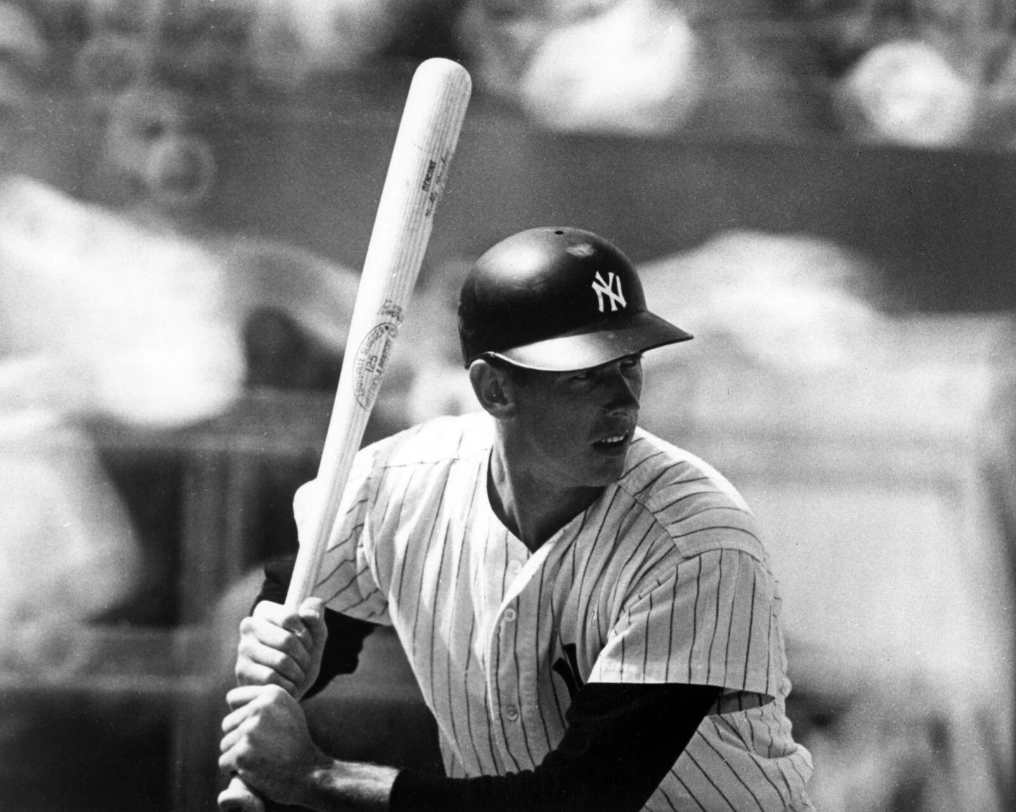 Gene Michael Magnet New York Yankees Ny Baseball Picture Mlb At Bat