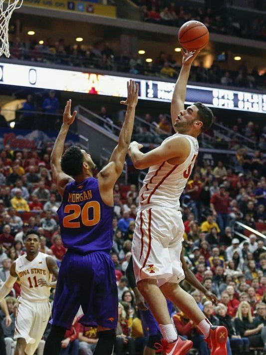 Georges Niang Keychain Iowa State Cyclones Picture Basketball Ncaa