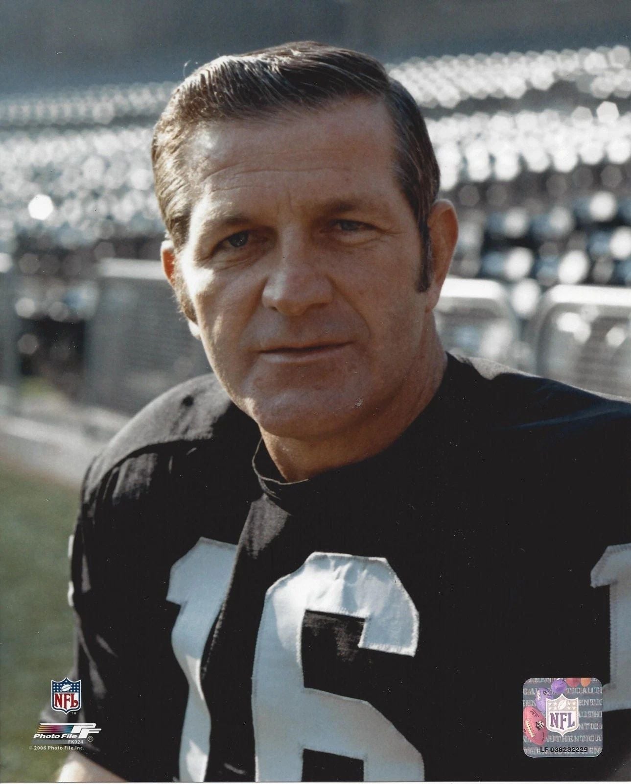 George Blanda Magnet Oakland Raiders Picture Nfl Football Close Up