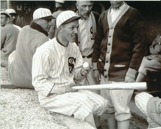 George Buck Weaver Photo Baseball Chicago White Sox Picture In Dugout