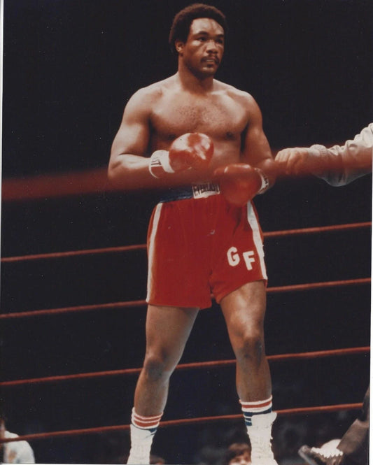 George Foreman Keychain Boxing Picture